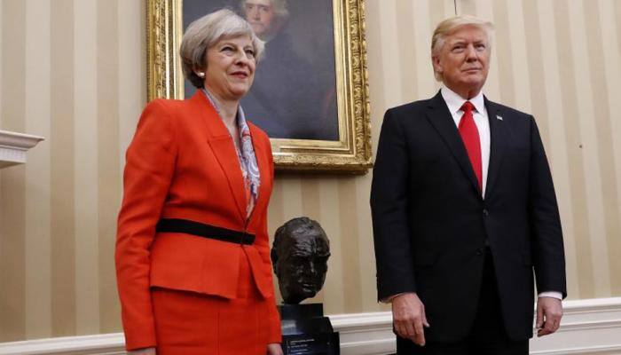 Donald Trump hits out at British PM over anti-Muslim videos criticism, tweets at wrong Theresa May