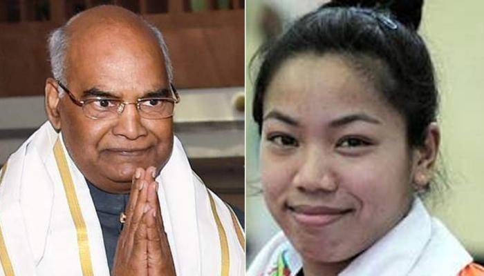 President Ram Nath Kovind congratulates Saikhom Mirabai Chanu, thanks Manipur for giving  a &#039;series of champion sportswomen&#039;