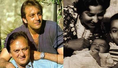 Sanjay Dutt shares adorable throwback pic with mom-dad and the caption will melt your heart!