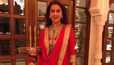 Juhi Chawla posts an adorable pic of daughter Jahnavi on Twitter!