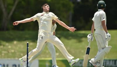 Ashes, 2nd Test: Dream Test debut for England's Craig Overton against Australia, with Smith wicket 