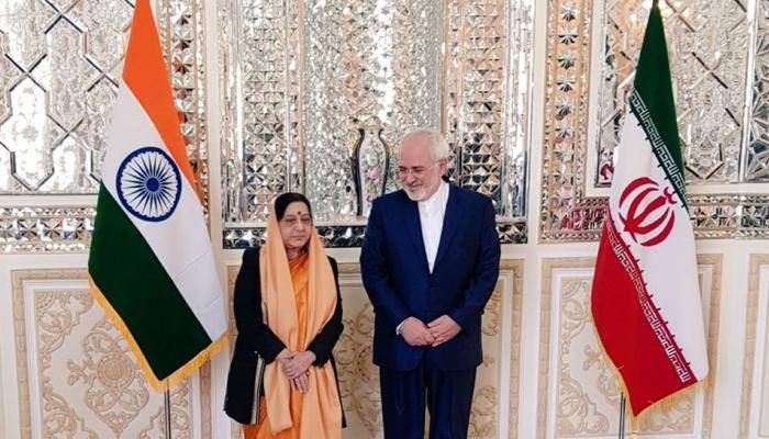 Strategic port in sight, Sushma makes unscheduled stopover in Iran