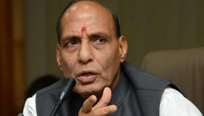 Congress is trying to divide Gujaratis on basis of community: Rajnath Singh