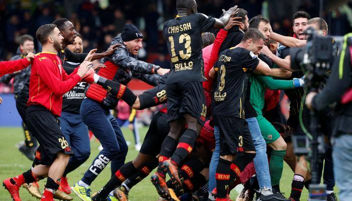 Serie A: Benevento goalkeeper Alberto Brignoli scores dramatic late equaliser to spoil Gennaro Gattuso's AC Milan debut 