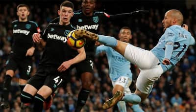 Record-equalling Manchester City savour David Silva service, beat West Ham 2-1