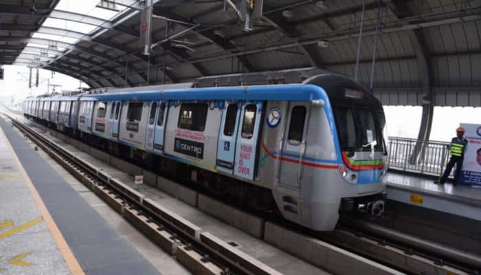 Record 2.4 lakh commuters travel by Hyderabad Metro on Sunday