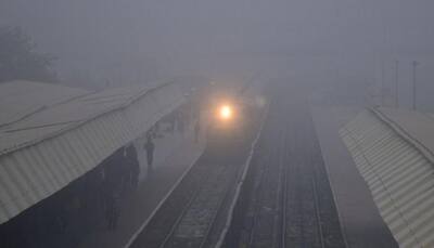Cold Monday morning in Delhi, nine trains cancelled