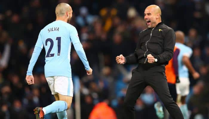 Pep Guardiola enjoying his 'Fergie time'