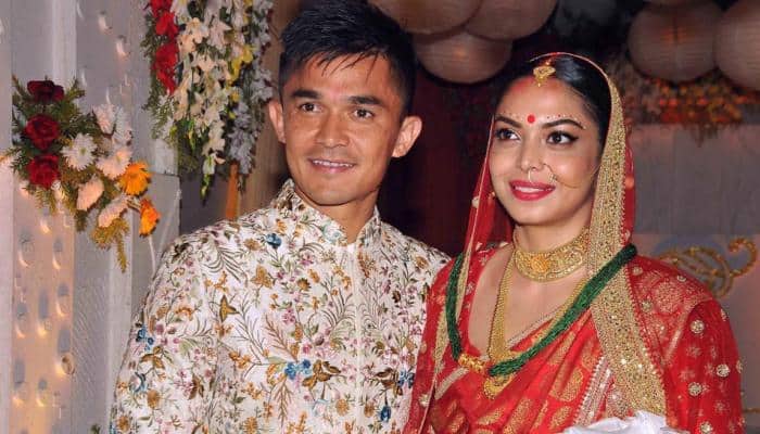 Sunil Chhetri weds long-time girlfriend Sonam Bhattacharya