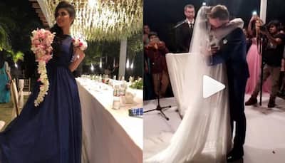 Mouni Roy shares the most romantic video of Aashka Goradia – Brent Goble’s white wedding ceremony