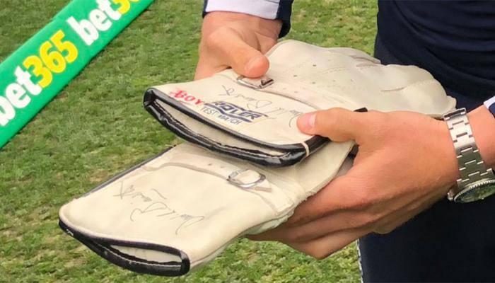 Ashes: Emotional Jonny Bairstow given late father's keeper gloves