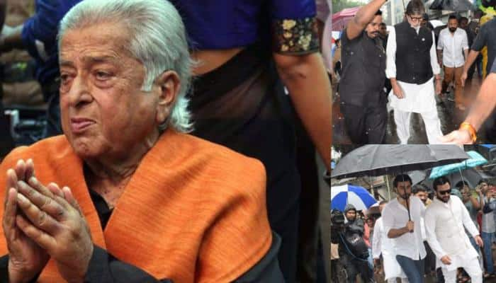 Shashi Kapoor cremated with state honours, B-Town pays last respects