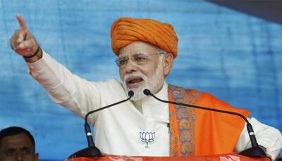 PM Narendra Modi says Congress feels only one family won India's freedom 