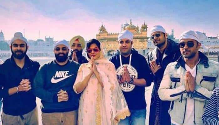 &#039;Fukrey Returns&#039; team visits Golden Temple