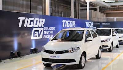 Tata Motors rolls out first batch of Tigor EV from Sanand