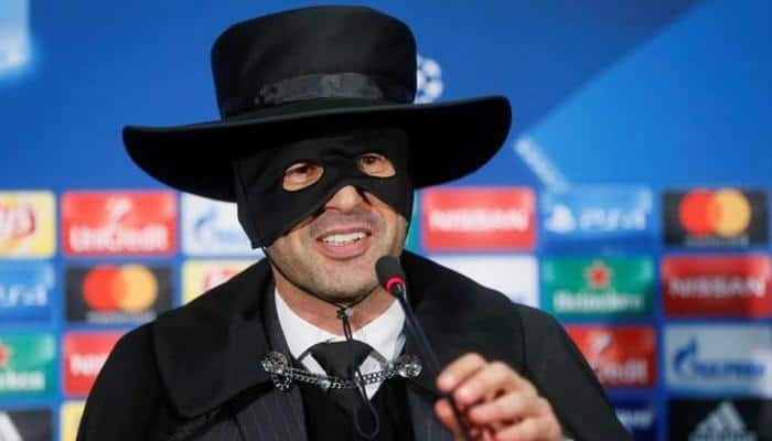 Paulo Fonseca dons mask of Zorro after Shakhtar Donetsk leave their mark