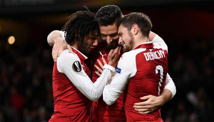 Europa League: Arsenal thrash BATE Borisov, Marseille qualify for last 32