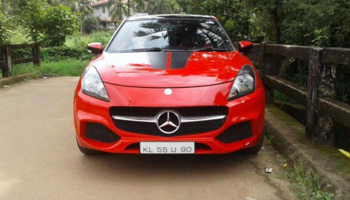 Modified Maruti Suzuki Baleno sold as second-hand Mercedes Benz A-Class