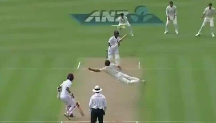 New Zealand vs West Indies, 2nd Test: Flying Kiwi Trent Boult takes an impossible catch — Watch