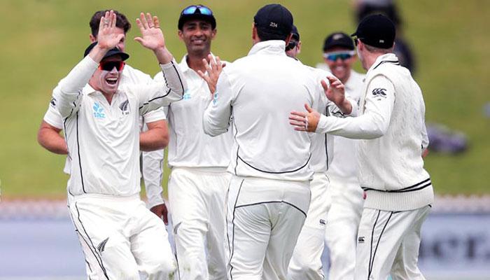 New Zealand thrash West Indies by 240 runs to sweep Test series 2-0 New Zealand thrash West Indies by 240 runs to sweep Test series 2-0