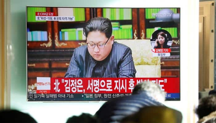 North Korea&#039;s Kim Jong-Un vows to `win victory in the showdown` with US