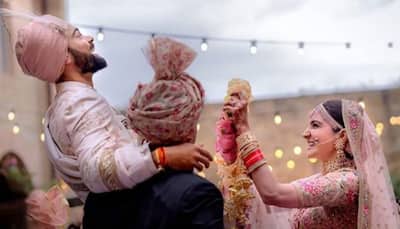 Virat Kohli and Anushka Sharma get a ‘sandy’ wedding gift – See Pics