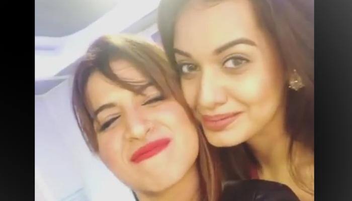 Bigg Boss 11: Benafsha Soonawalla and Priyank Sharma's ex Divya Agarwal are all smiles in their selfie
