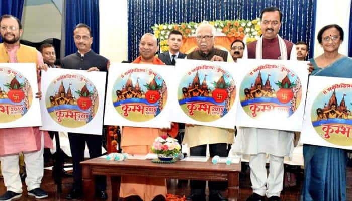 Uttar Pradesh Governor launches Kumbh Mela 2019 logo