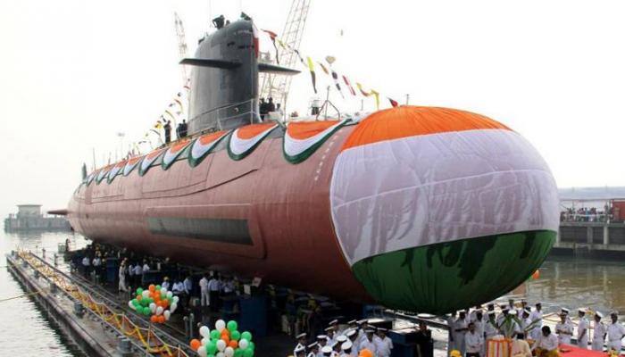 PM Narendra Modi reaches Mumbai; to commission Scorpene-class submarine INS Kalvari today