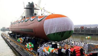 Indian Navy gets its first indigenously-built Scorpene-class submarine INS Kalvari