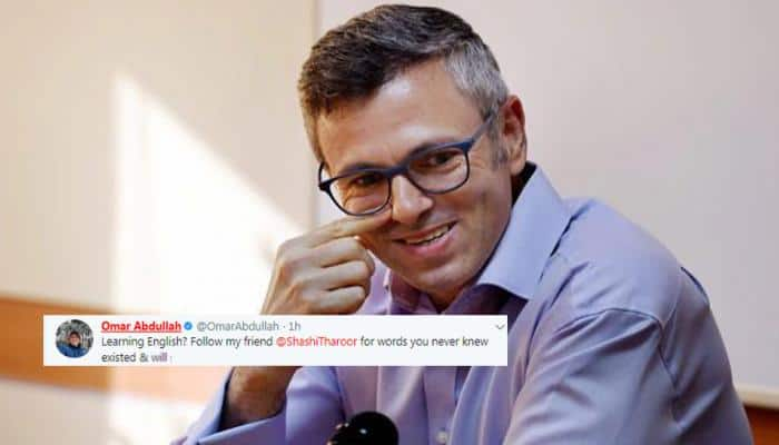 Omar Abdullah trolls &#039;friend&#039; Shashi Tharoor over &#039;impressive&#039; English