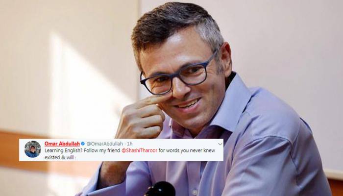 Omar Abdullah trolls 'friend' Shashi Tharoor over 'impressive' English