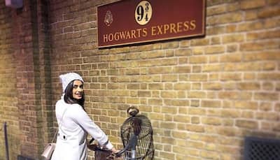 Miss World Manushi Chhillar looks magical while touring 'Harry Potter' WB Studio—Pics