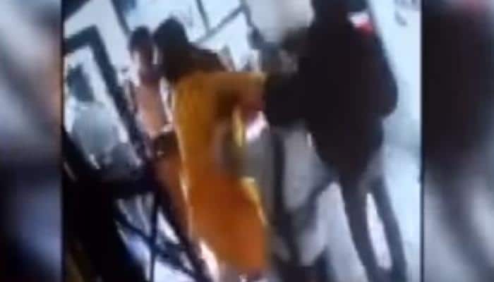 Caught on camera: Rajkot BJP candidate thrashes men for supporting Congress