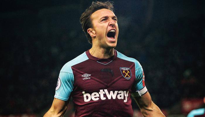 West Ham&#039;s Mark Noble pleased to score in his 300th league game