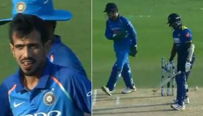 India vs Sri Lanka, 3rd ODI: Yuzvendra Chahal bamboozles Angelo Mathews — Video