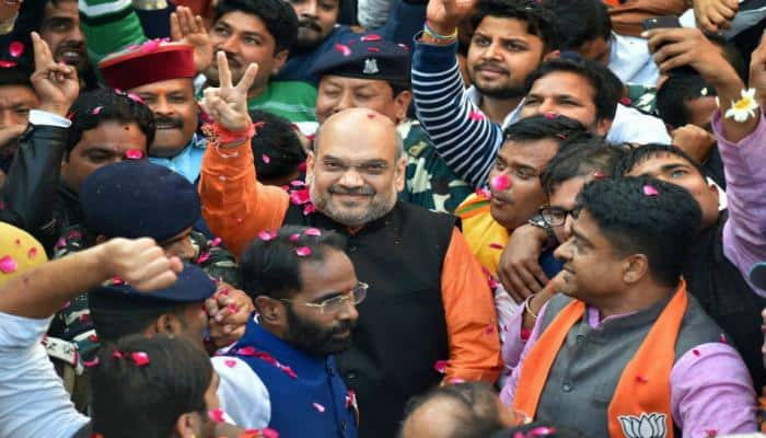 Performance, not low-level politics, wins elections: Amit Shah after Gujarat, Himachal triumphs