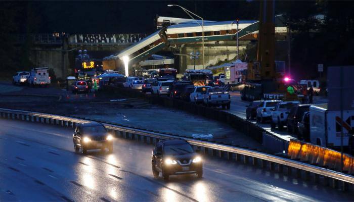 Washington state highway reopens after deadly Amtrak derailment