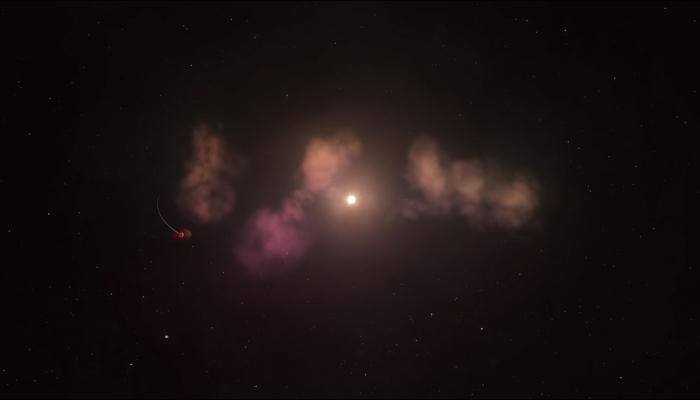 NASA study finds evidence of wrecked planets being devoured by 'winking' star