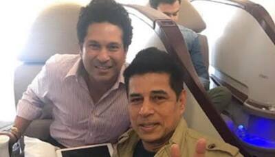 Sudesh Berry shares a fanboy moment with the ‘God of Cricket’ Sachin Tendulkar—See pic