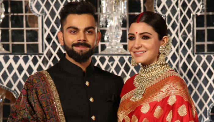 Virat Kohli’s wedding reception attire had buttons made of 18 -karat gold