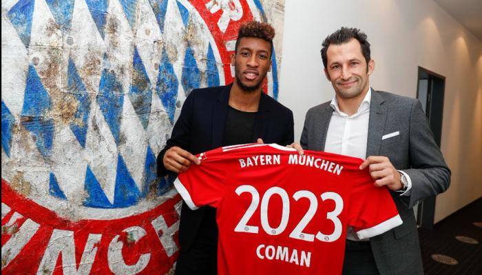 Bayern Munich&#039;s Kingsley Coman pens contract extension