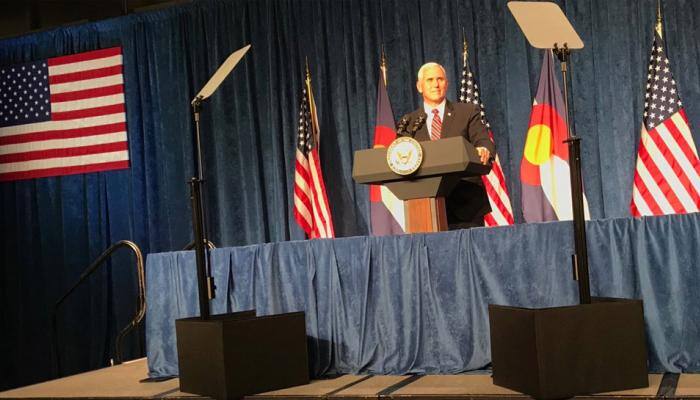 US Vice President Mike Pence pays surprise visit to US troops in Afghanistan
