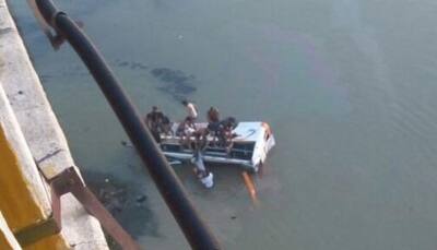 Rajasthan: 32 dead after bus falls off bridge into river