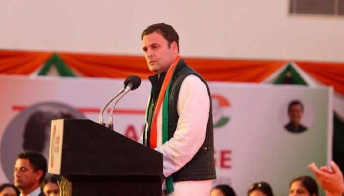 Rahul Gandhi offers prayers at Somnath temple in Gujarat