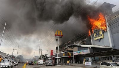 37 people charred to death in Philippines shopping mall fire