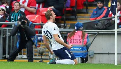 Tottenham Hotspur and England forward Harry Kane breaks Alan Shearer's 22-year-old record and overtakes Lionel Messi