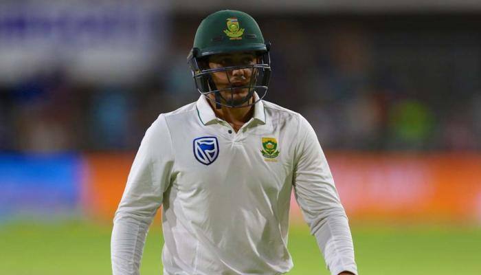 South Africa wicketkeeper Quinton de Kock out with hamstring injury