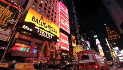 Pakistan shamed at Times Square as 'Free Baloch' billboards pop out in NYC