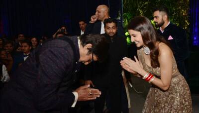 Amitabh Bachchan greeting Anushka Sharma with folded hands will win your heart—See pics